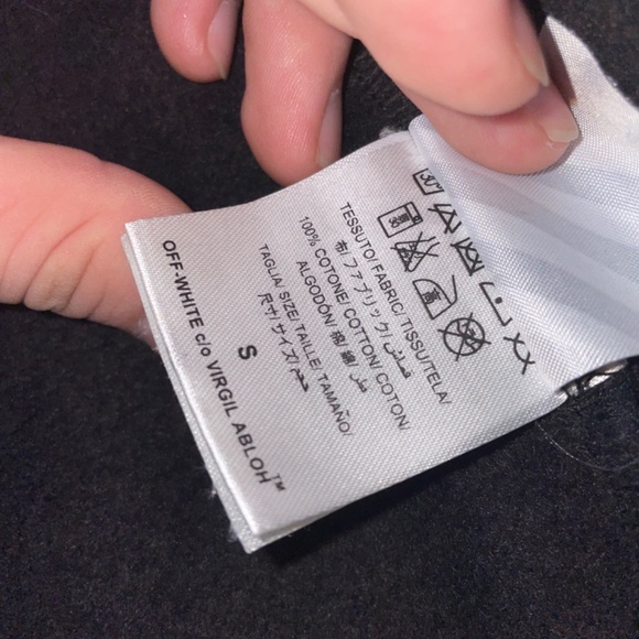 OFF-WHITE Multi Patches Over Sized Hoodie - Picture 5 of 10